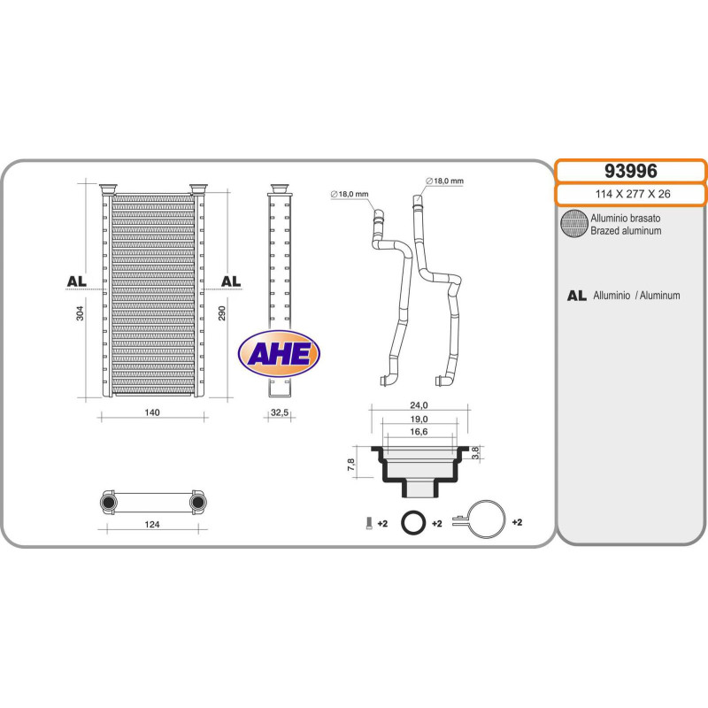 Radiateur de chauffage