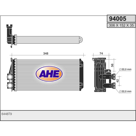 Radiateur de chauffage