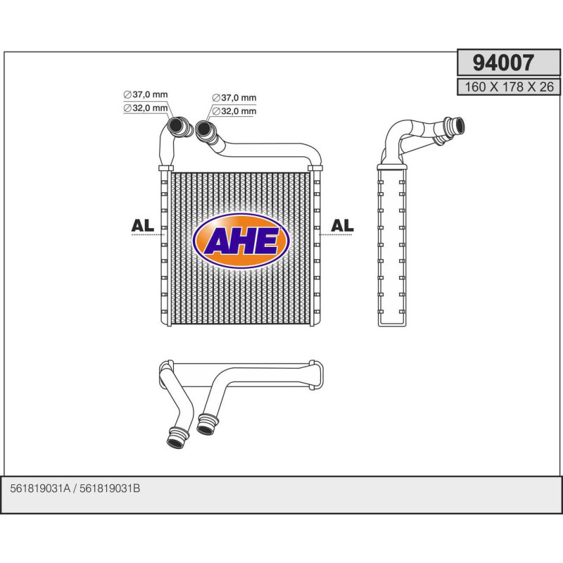 Radiateur de chauffage