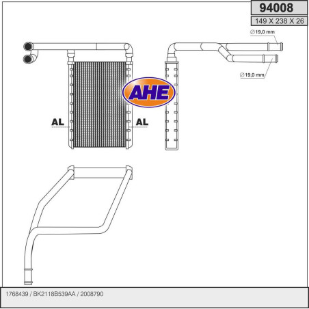 Radiateur de chauffage