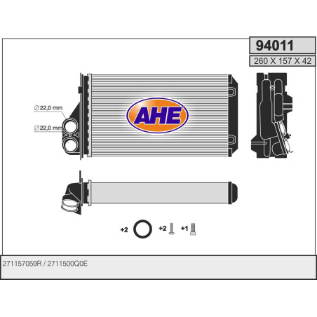 Radiateur de chauffage