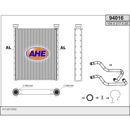 Radiateur de chauffage