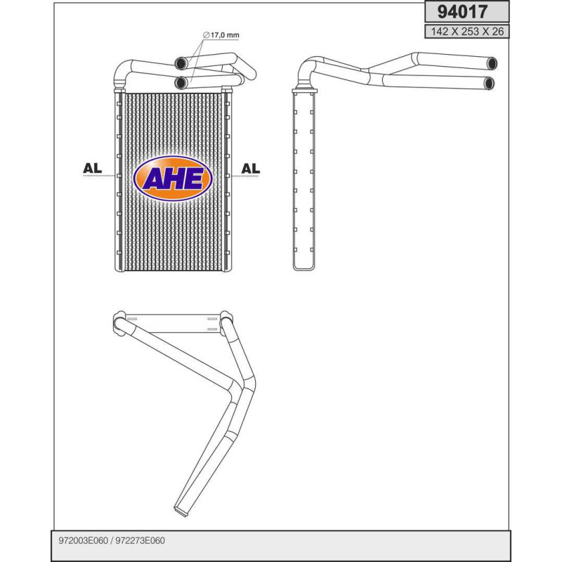 Radiateur de chauffage