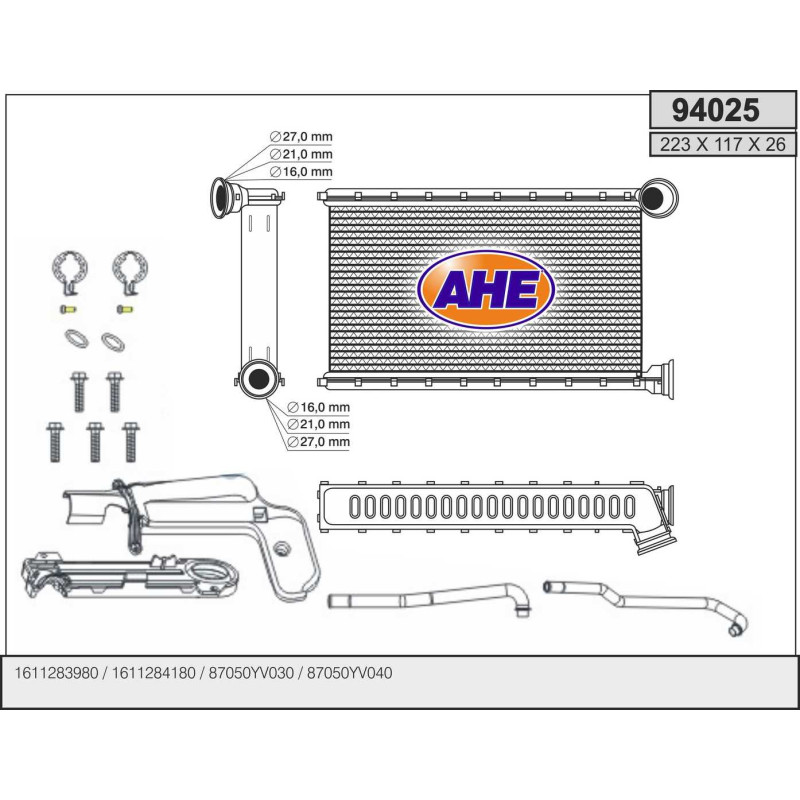 Radiateur de chauffage