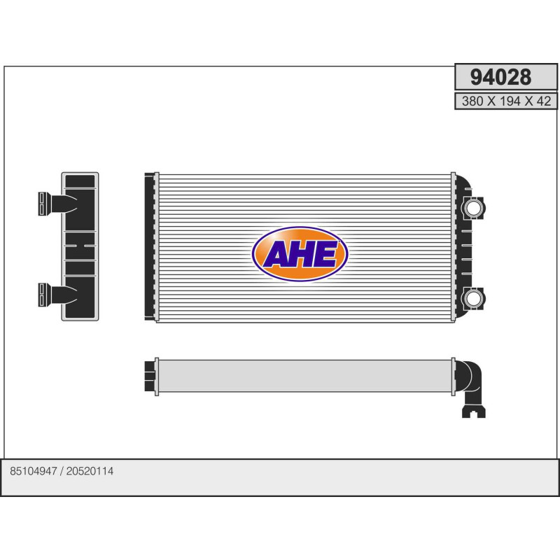 Radiateur de chauffage