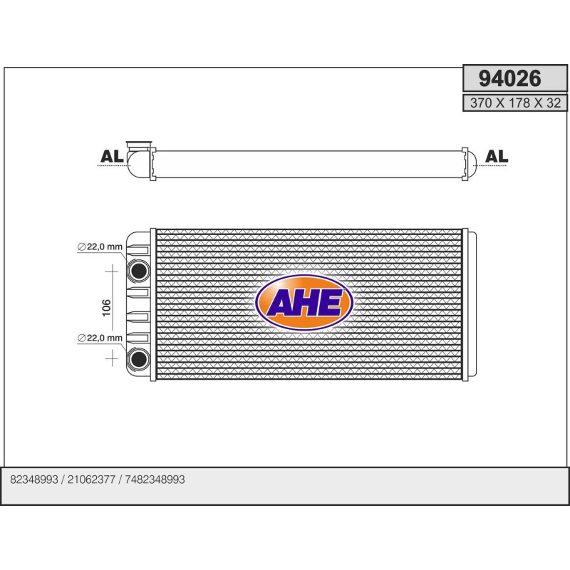 Radiateur de chauffage