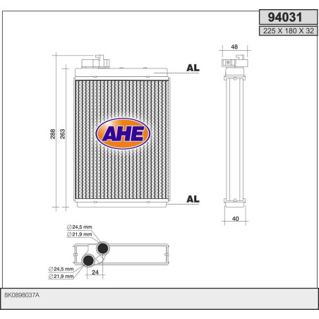 Radiateur de chauffage