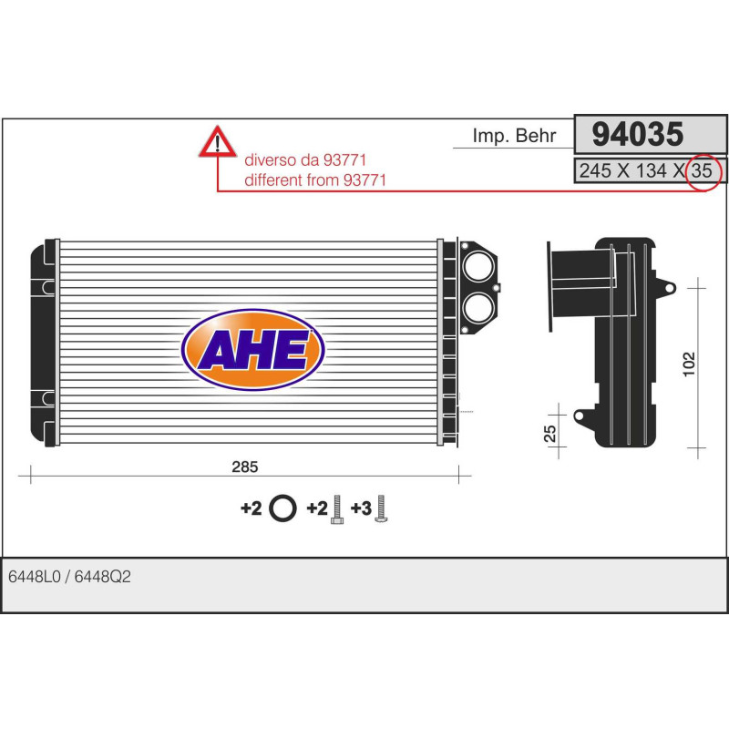 Radiateur de chauffage