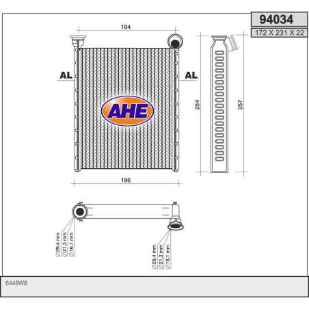 Radiateur de chauffage