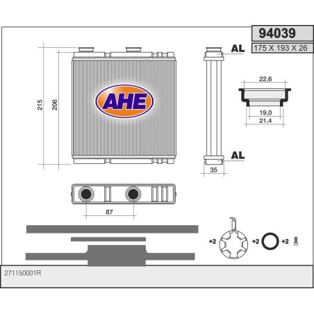 Radiateur de chauffage