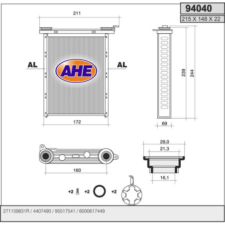 Radiateur de chauffage