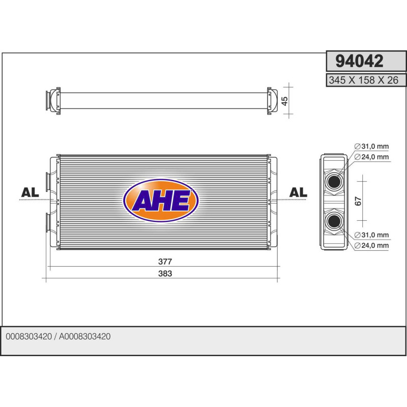 Radiateur de chauffage