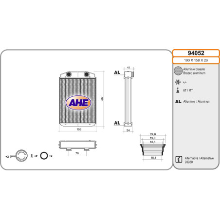Radiateur de chauffage