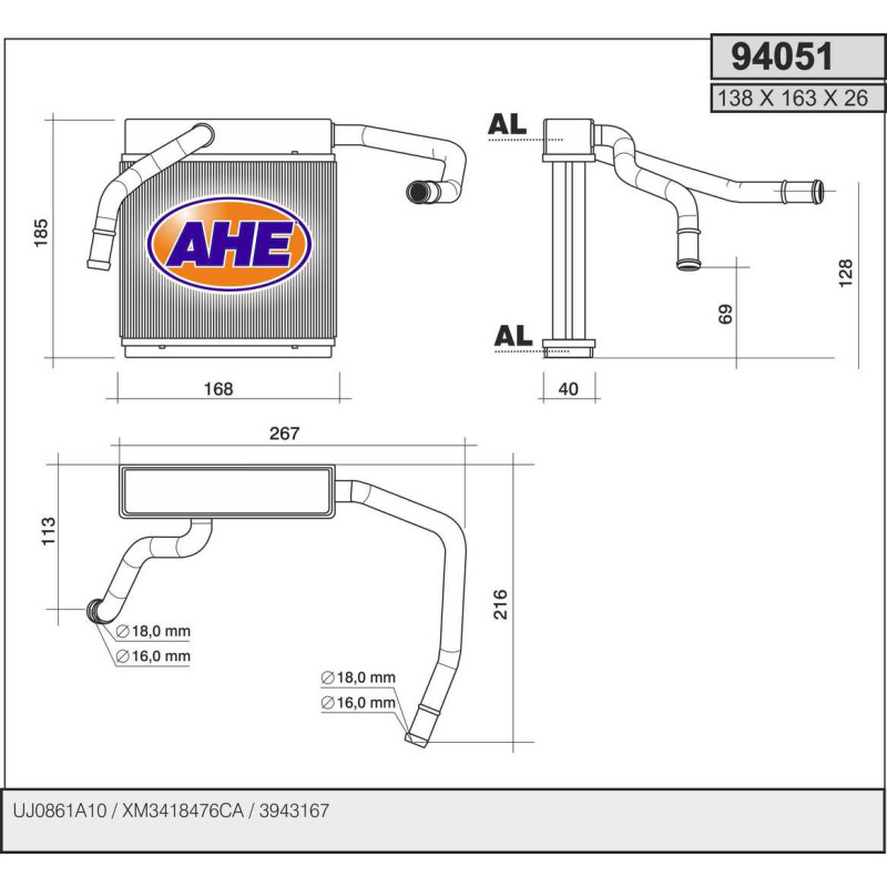 Radiateur de chauffage
