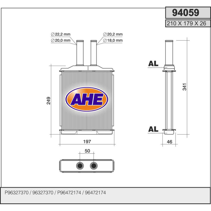 Radiateur de chauffage