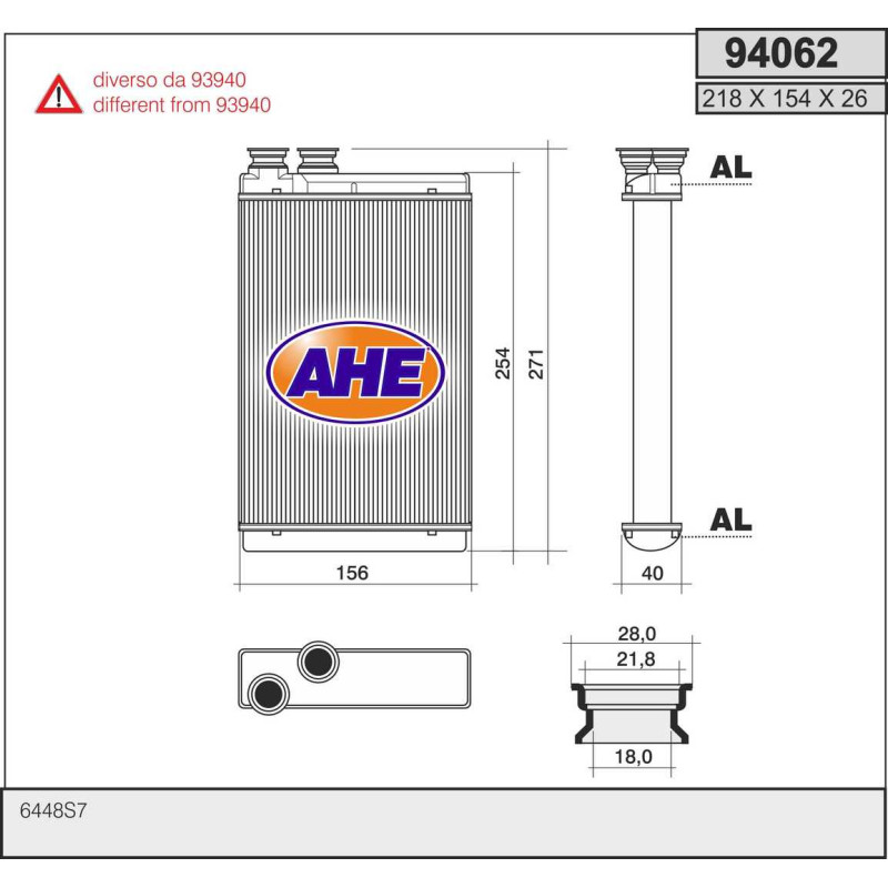 Radiateur de chauffage