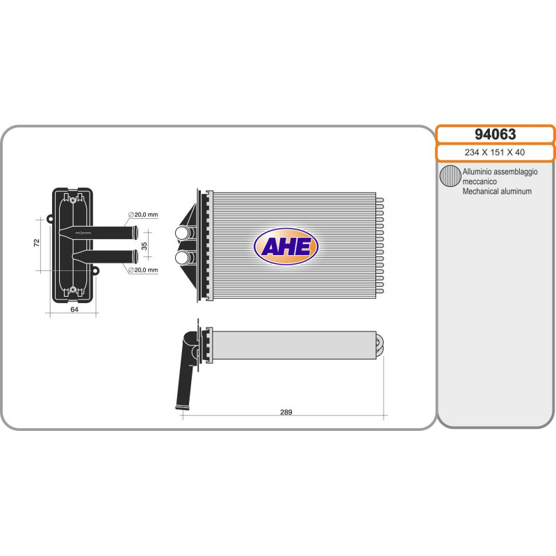 Radiateur de chauffage