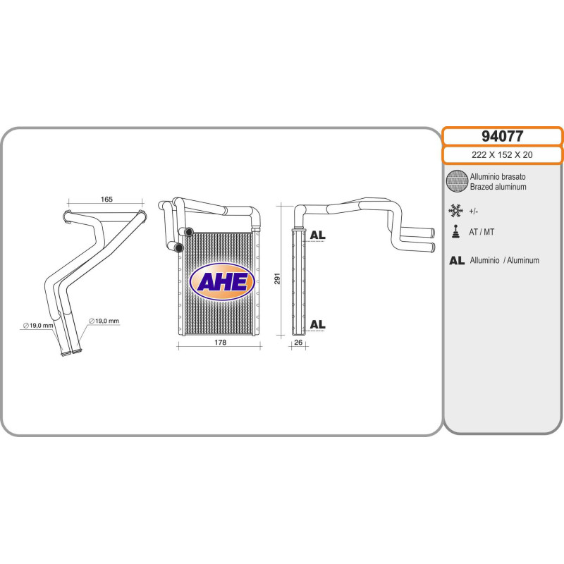 Radiateur de chauffage