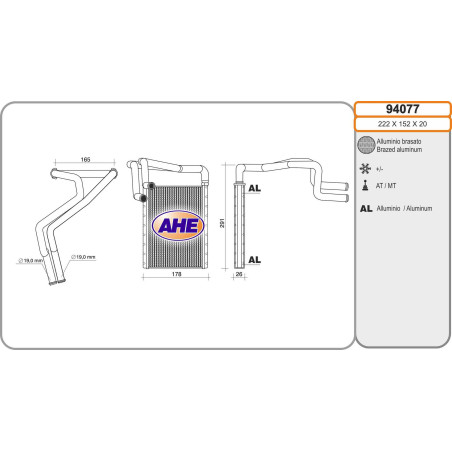 Radiateur de chauffage