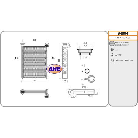 Radiateur de chauffage