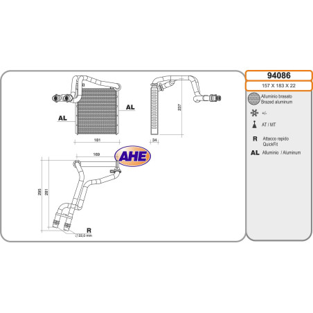 Radiateur de chauffage