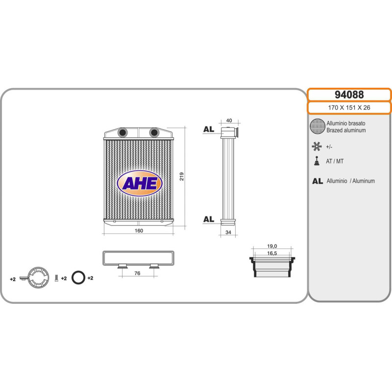 Radiateur de chauffage