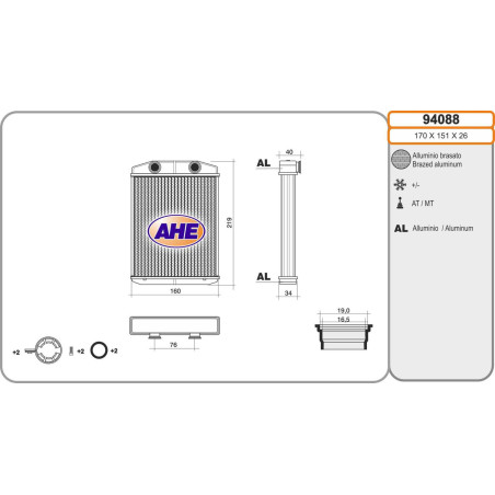 Radiateur de chauffage
