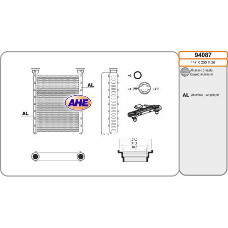 Radiateur de chauffage