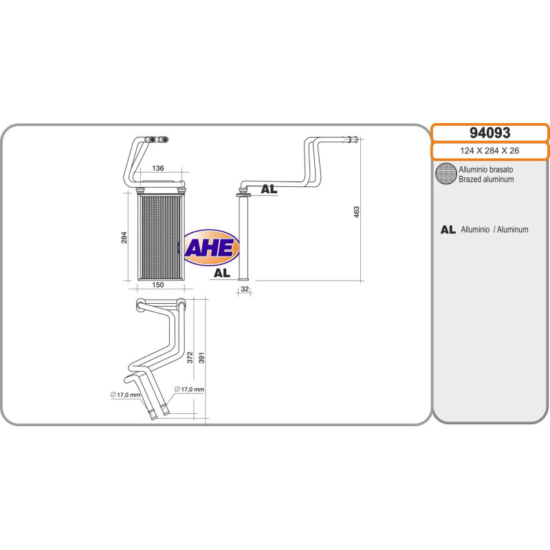 Radiateur de chauffage