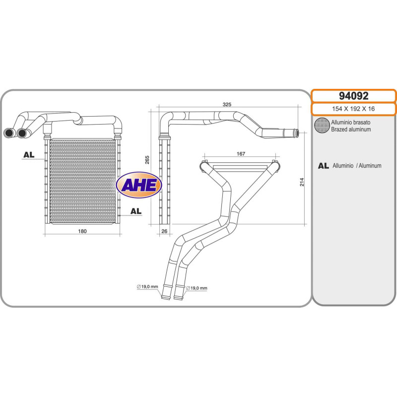 Radiateur de chauffage