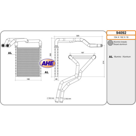 Radiateur de chauffage