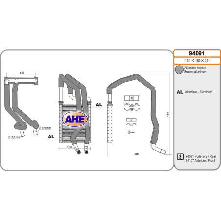 Radiateur de chauffage