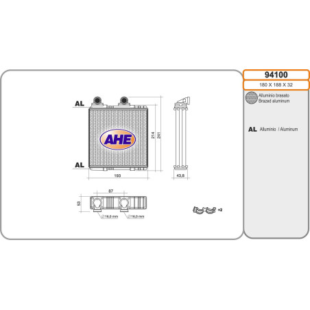 Radiateur de chauffage