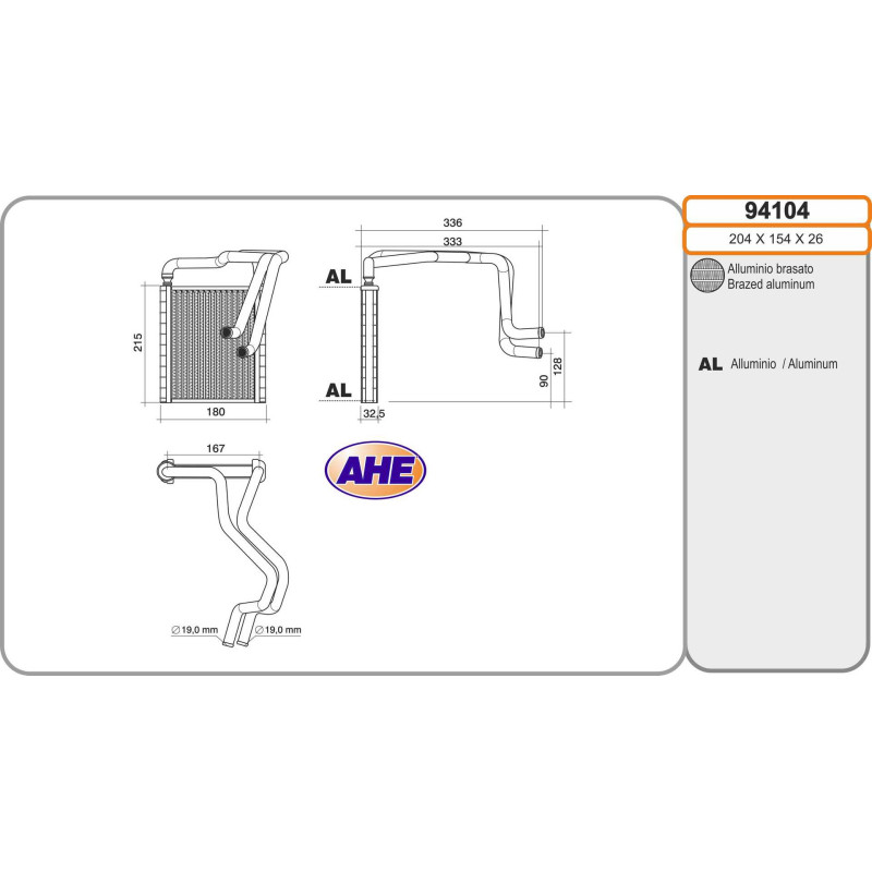 Radiateur de chauffage