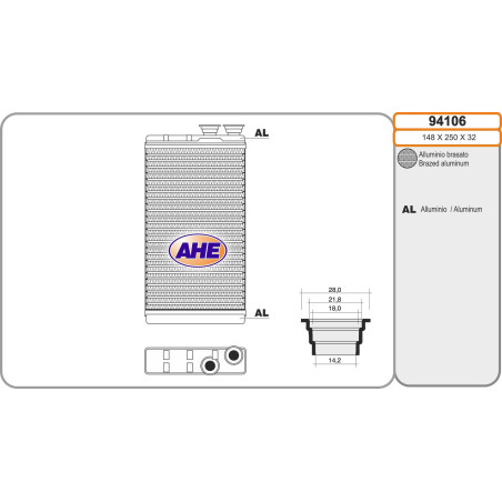 Radiateur de chauffage