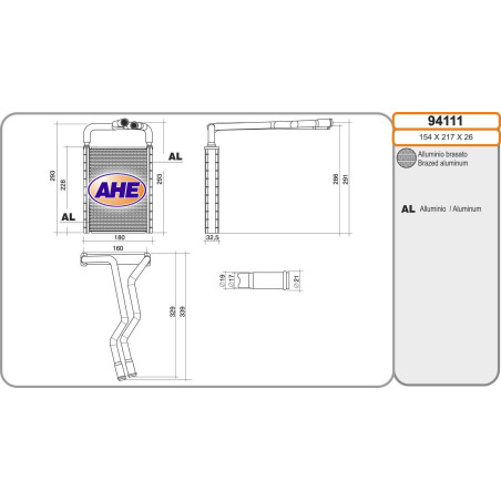 Radiateur de chauffage