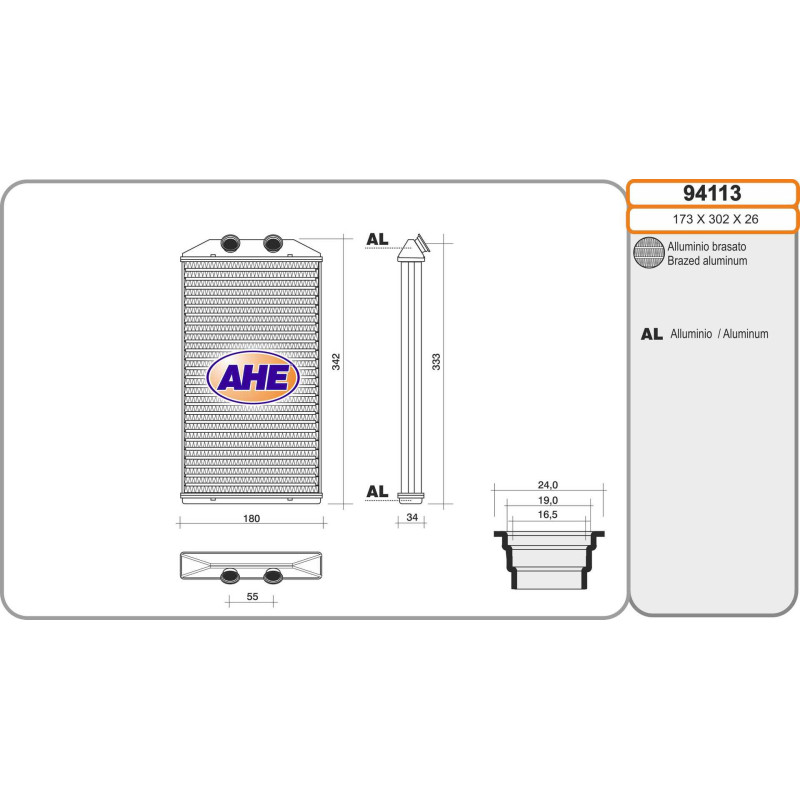 Radiateur de chauffage