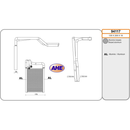 Radiateur de chauffage
