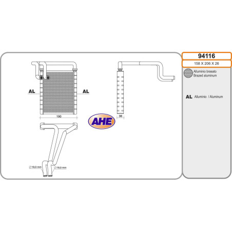 Radiateur de chauffage