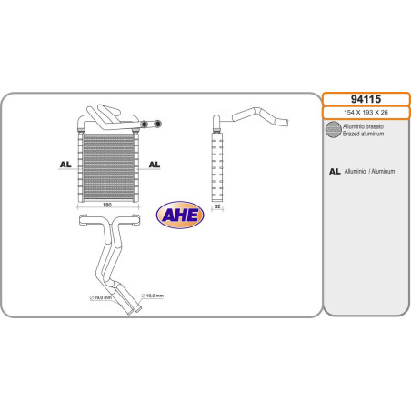 Radiateur de chauffage