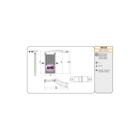 Radiateur de chauffage