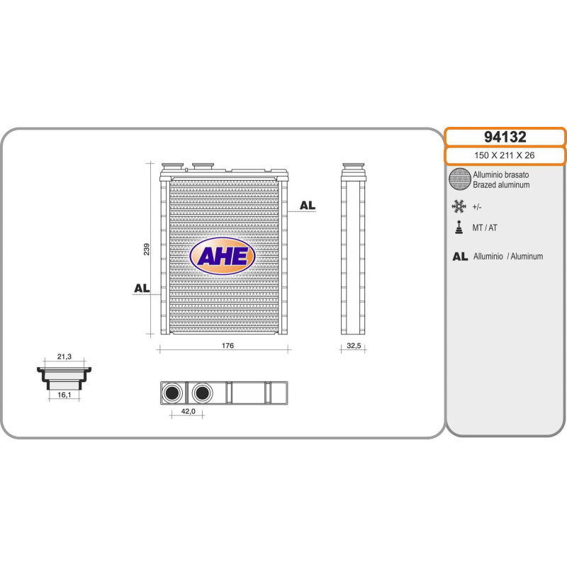 Radiateur de chauffage