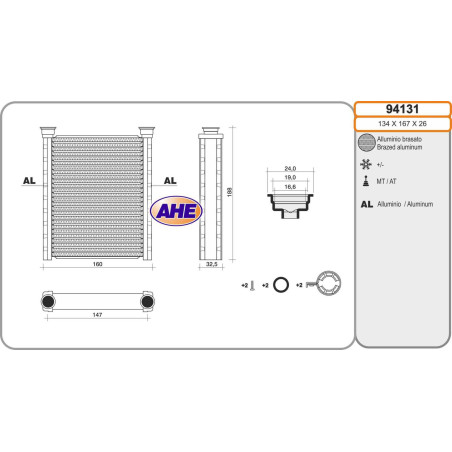 Radiateur de chauffage