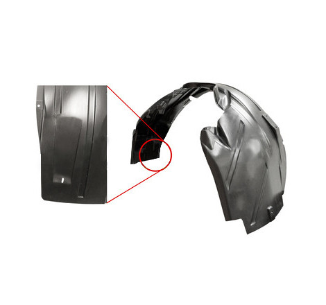 Pare boue d'aile avant côté passager