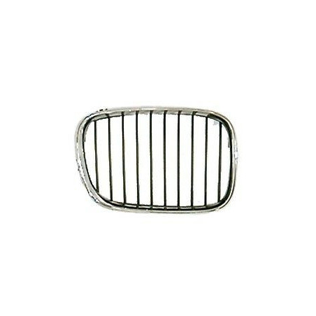 Grille de calandre chrome noir côté passager