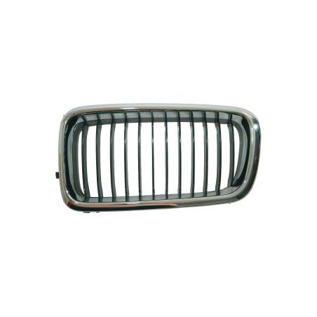 Grille de calandre chrome noir côté chauffeur