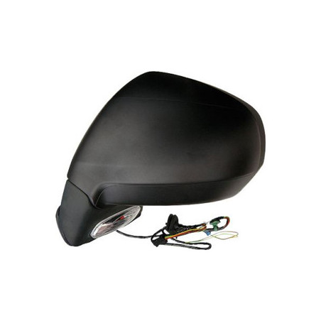 Rétroviseur électrique noir côté chauffeur