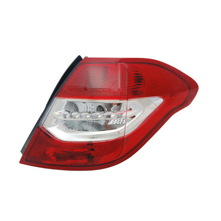 Feu d'aile arrière côté passager