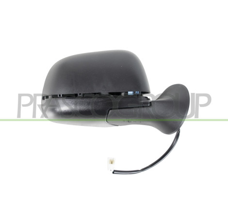 Espejo Derecho Electrico-Negro-Termico-Convexo/Cromado