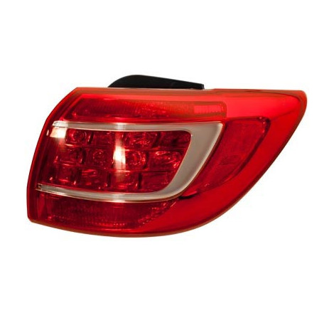 Feu d'aile arrière côté passager